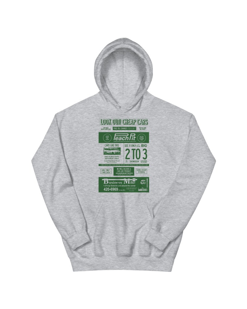 Peach Pit Newspaper Hoodie $24.15 Sweatshirts