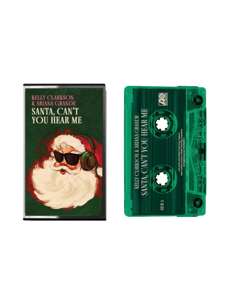 Kelly Clarkson Santa Can't You Hear Me (feat. Ariana Grande) Cassette $6.57 Tapes