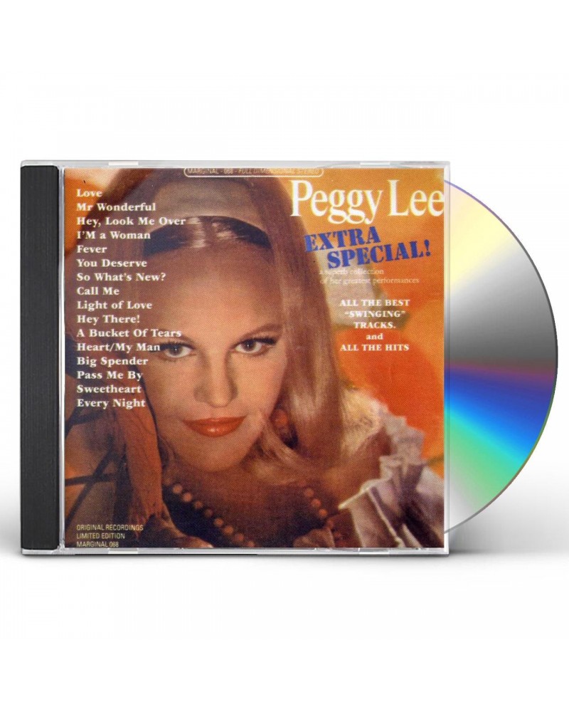 Peggy Lee EXTRA SPECIAL CD $7.94 CD