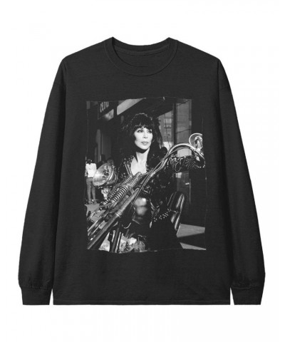 Cher Moto Photo Long Sleeve Tee $3.90 Shirts