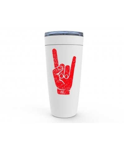 Music Life Viking Tumbler | The Sign Of Metal Tumbler $17.76 Drinkware