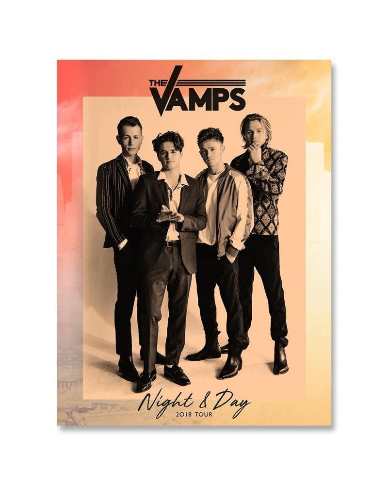 The Vamps Night & Day 2018 Poster $14.24 Decor