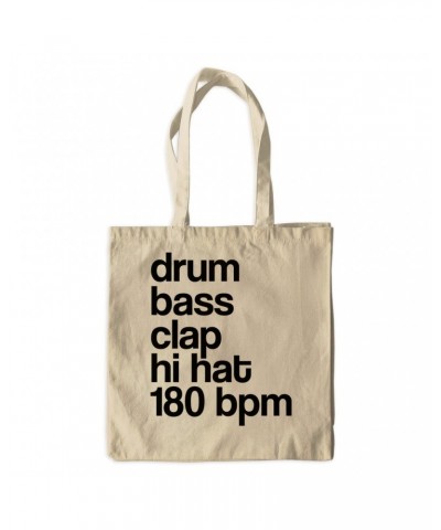 Music Life Canvas Tote Bag | Drum Bass Clap Canvas Tote $12.99 Bags