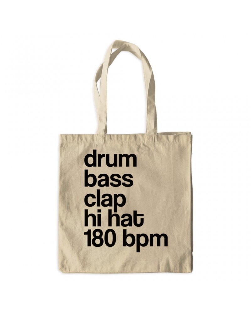 Music Life Canvas Tote Bag | Drum Bass Clap Canvas Tote $12.99 Bags