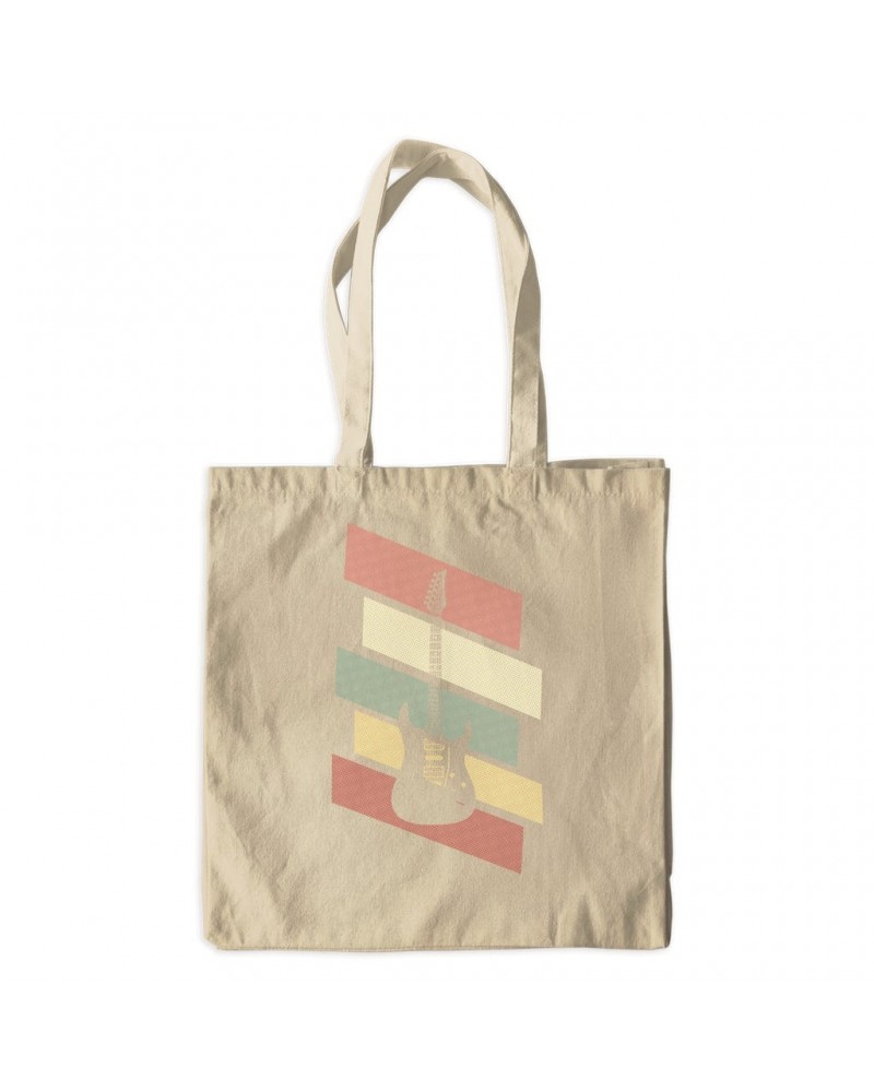 Music Life Canvas Tote Bag | Guitar Geometry Canvas Tote $12.99 Bags