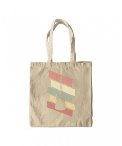 Music Life Canvas Tote Bag | Guitar Geometry Canvas Tote $12.99 Bags