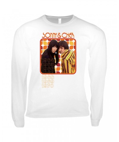 Sonny & Cher Long Sleeve Shirt | Retro 1964-1970 Image Shirt $10.31 Shirts