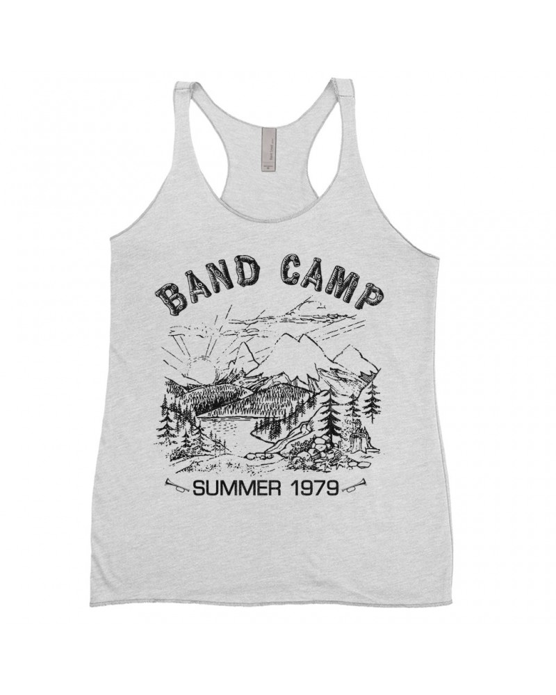 Music Life Ladies' Tank Top | Band Camp Shirt $10.82 Shirts