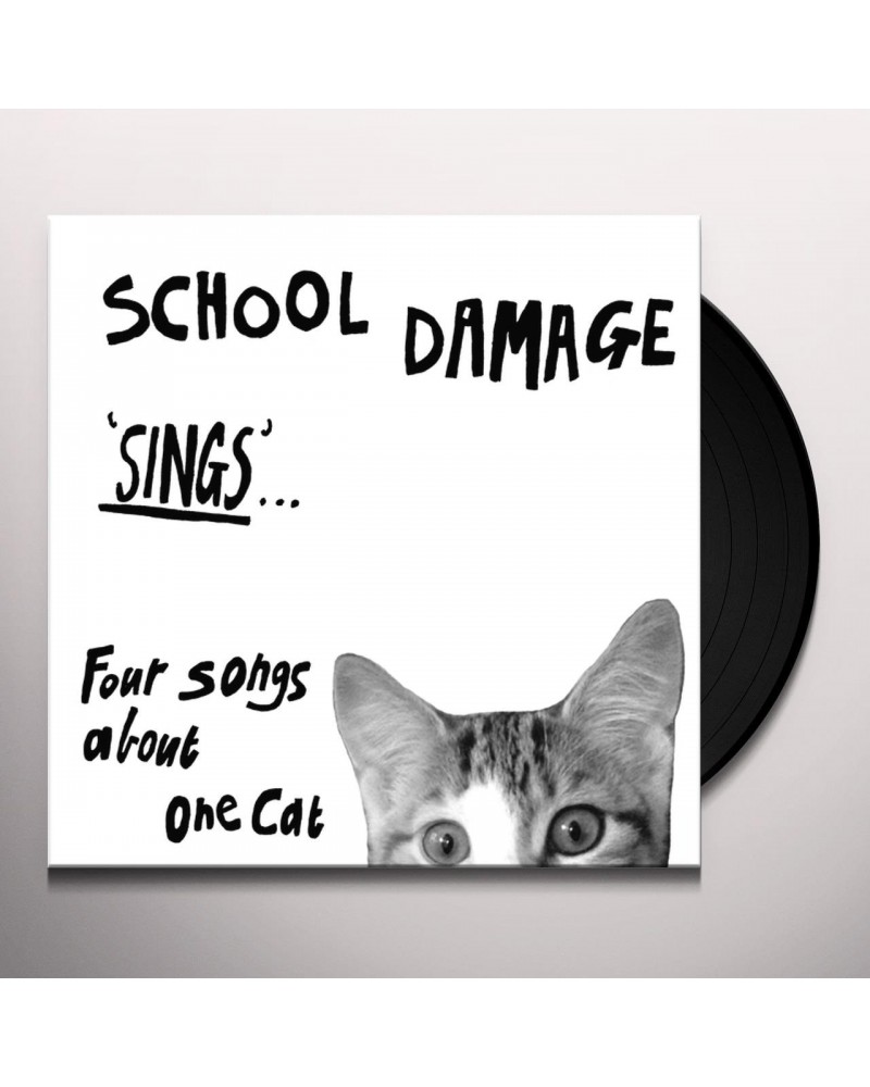 School Damage SINGS FOUR SONGS ABOUT ONE CAT Vinyl Record $9.80 Vinyl