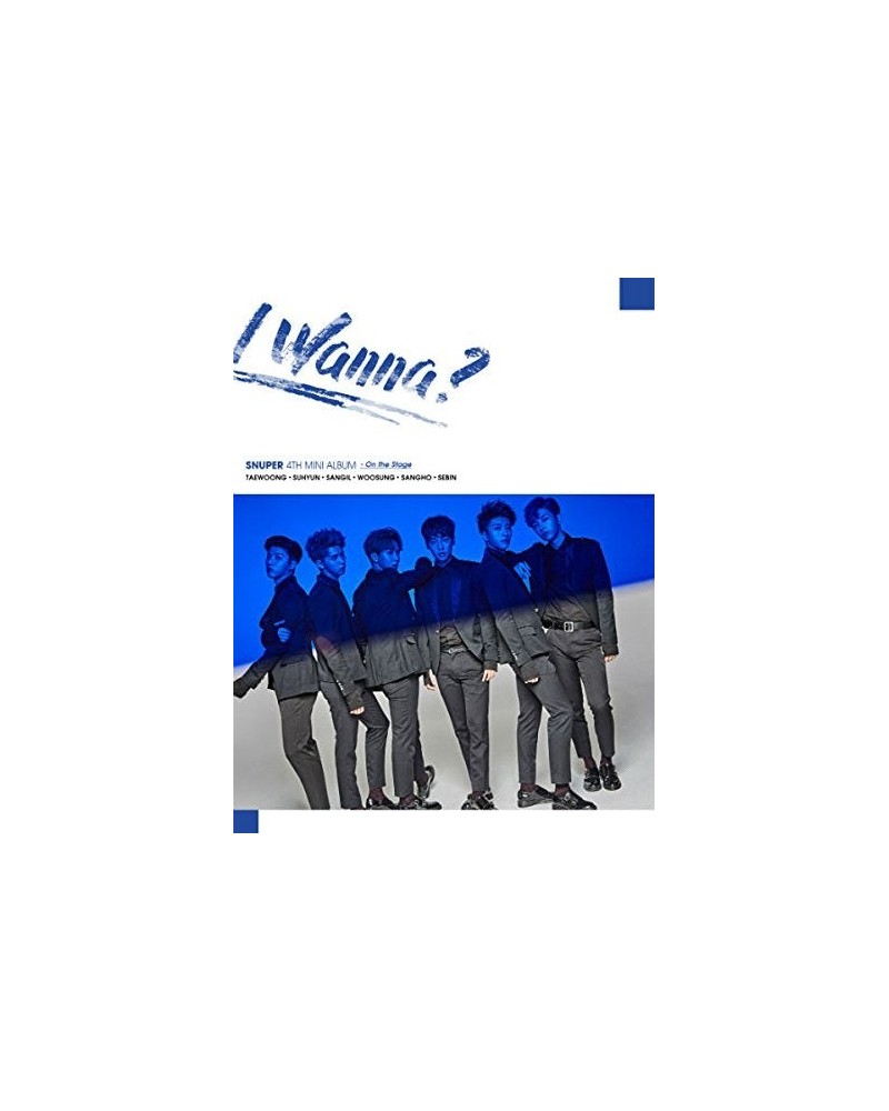 SNUPER I WANNA (4TH MINI ALBUM) STAGE VERSION CD $6.84 CD