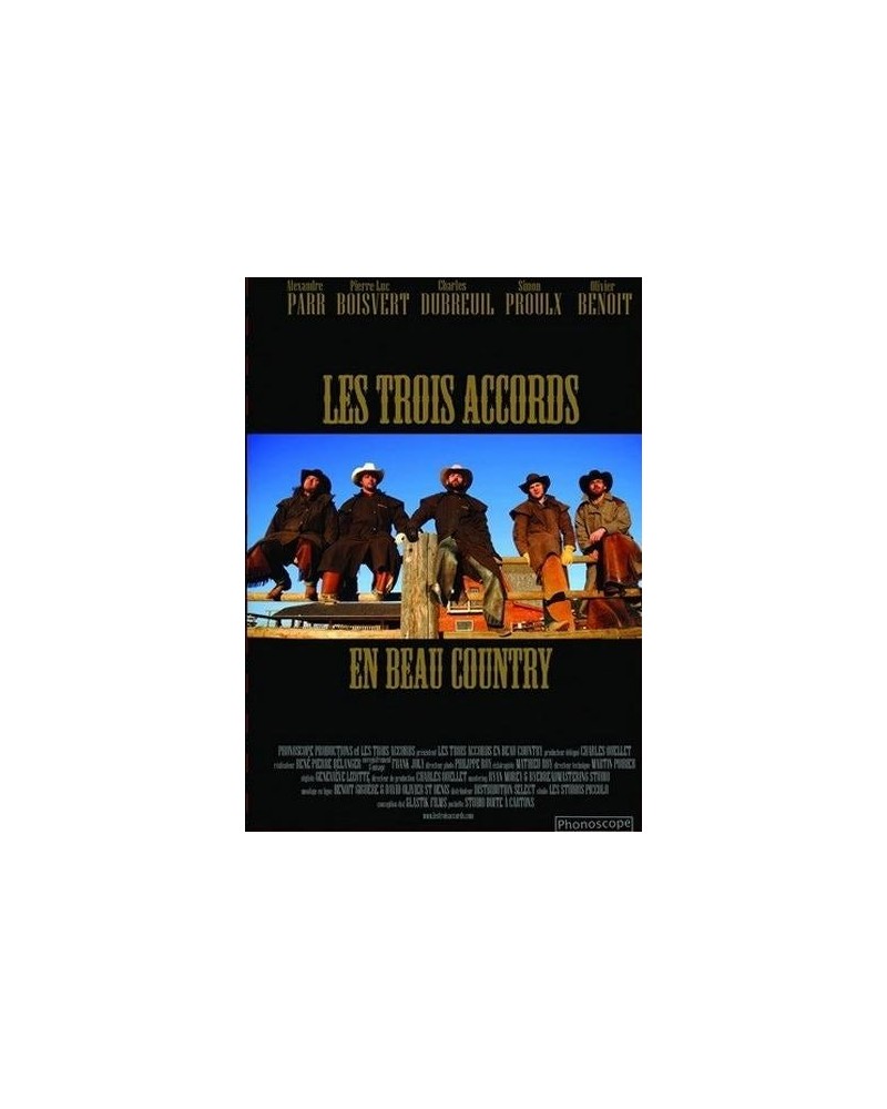 Les Trois Accords En beau country - CD + DVD $19.84 CD