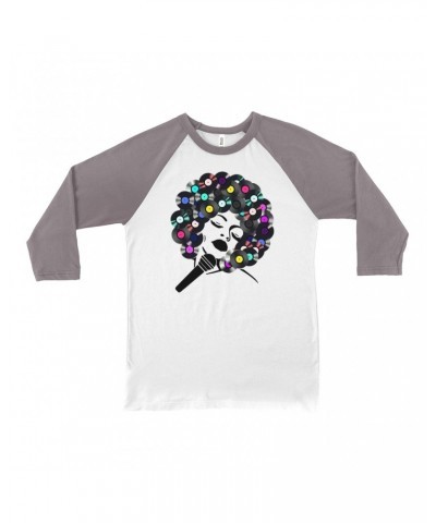 Music Life 3/4 Sleeve Baseball Tee | The Soul Of Vinyl Shirt $8.63 Shirts