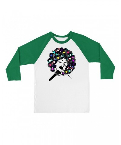 Music Life 3/4 Sleeve Baseball Tee | The Soul Of Vinyl Shirt $8.63 Shirts