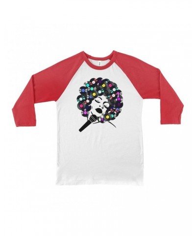 Music Life 3/4 Sleeve Baseball Tee | The Soul Of Vinyl Shirt $8.63 Shirts