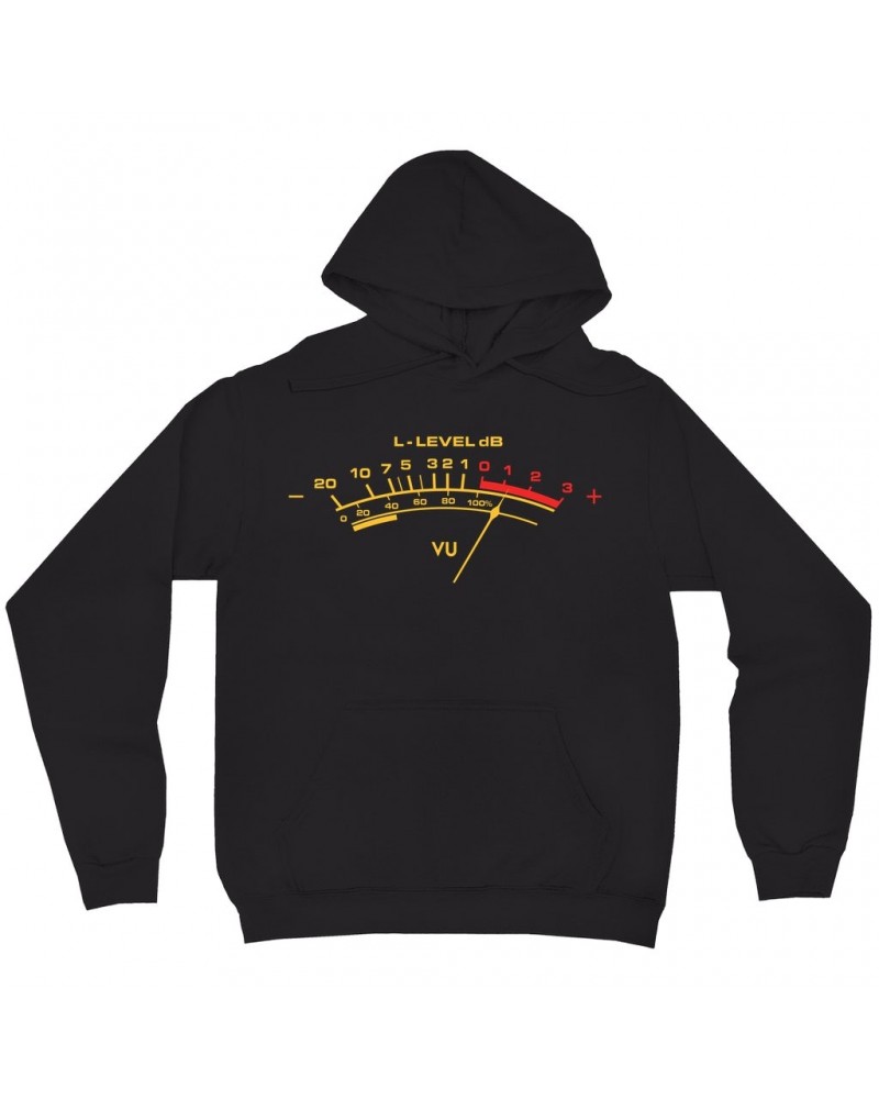 Music Life Hoodie | VU Audio Meter Hoodie $9.42 Sweatshirts