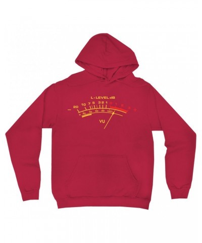 Music Life Hoodie | VU Audio Meter Hoodie $9.42 Sweatshirts