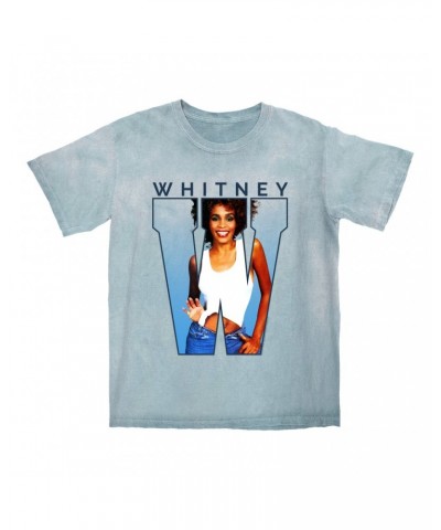 Whitney Houston T-shirt | 1987 "W" Is For Whitney Color Blast Shirt $8.13 Shirts