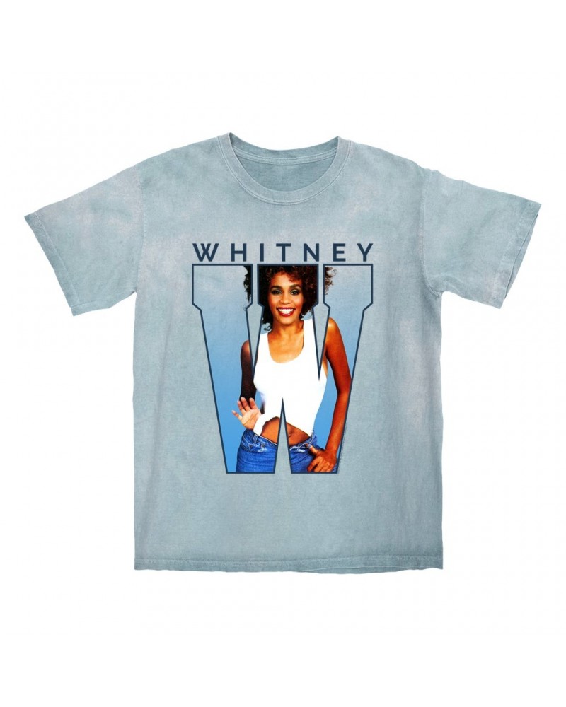 Whitney Houston T-shirt | 1987 "W" Is For Whitney Color Blast Shirt $8.13 Shirts