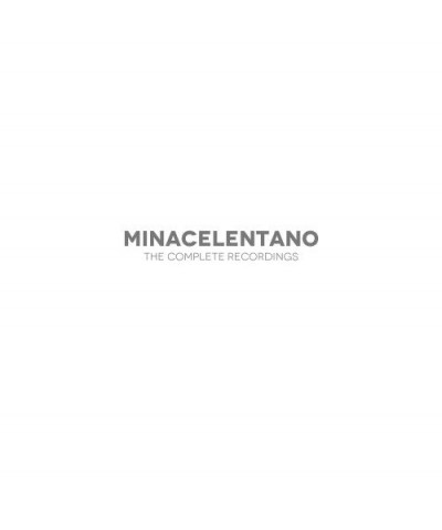 MINACELENTANO THE COMPLETE RECORDINGS Vinyl Record $9.51 Vinyl