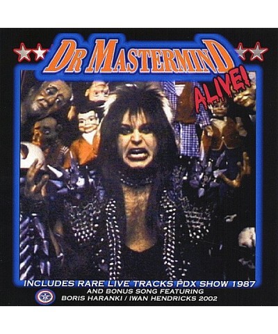 Dr Mastermind PLUS CAPTURED ALIVE CD $9.55 CD