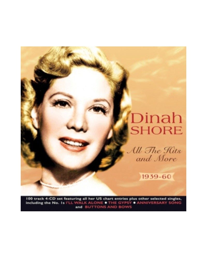 Dinah Shore CD - All The Hits And More 19 39-60 $17.42 CD