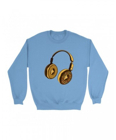 Music Life Colorful Sweatshirt | Delicious Donut Beats Sweatshirt $6.99 Sweatshirts