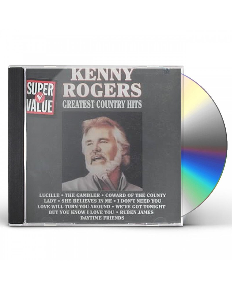 Kenny Rogers GREATEST COUNTRY HITS CD $16.49 CD