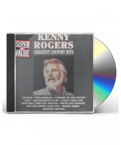 Kenny Rogers GREATEST COUNTRY HITS CD $16.49 CD