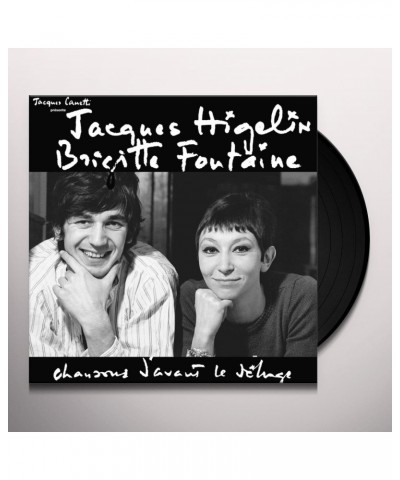 Brigitte Fontaine & Jacques Higelin CHANSONS D AVANT LE DELUGE Vinyl Record $5.84 Vinyl