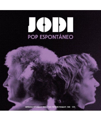 Jodi LP - Pop Espontaneo (Vinyl) $11.35 Vinyl