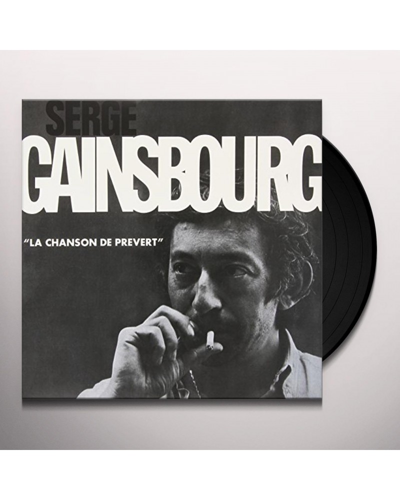 Serge Gainsbourg LA CHANSON DE PREVERT Vinyl Record $13.30 Vinyl