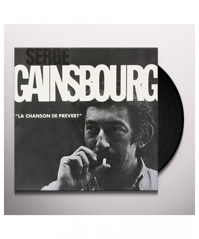 Serge Gainsbourg LA CHANSON DE PREVERT Vinyl Record $13.30 Vinyl