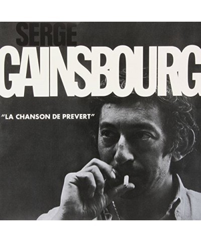 Serge Gainsbourg LA CHANSON DE PREVERT Vinyl Record $13.30 Vinyl