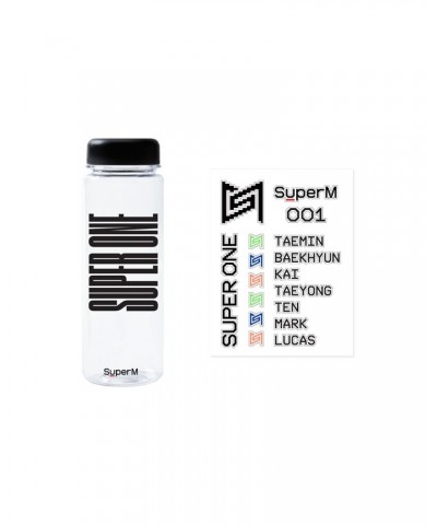 SuperM 'Super One' Water Bottle with Sticker $14.90 Accessories