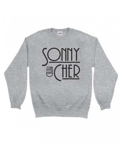 Sonny & Cher Sweatshirt | Mod TV Show Logo Sweatshirt $7.70 Sweatshirts