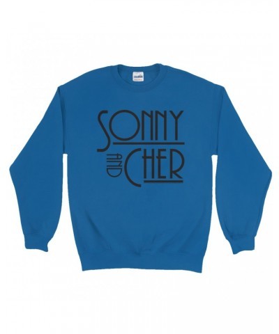 Sonny & Cher Sweatshirt | Mod TV Show Logo Sweatshirt $7.70 Sweatshirts