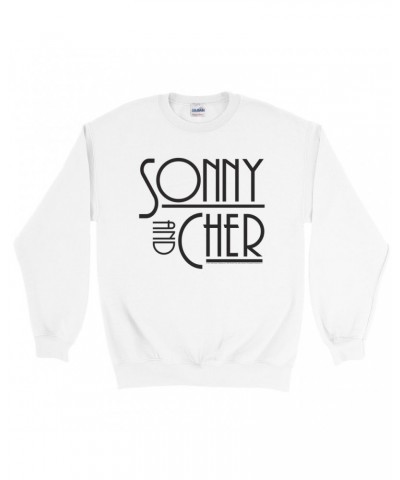 Sonny & Cher Sweatshirt | Mod TV Show Logo Sweatshirt $7.70 Sweatshirts