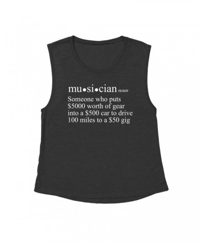 Music Life Muscle Tank | Musician Definition Tank Top $7.60 Shirts