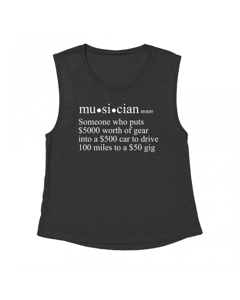 Music Life Muscle Tank | Musician Definition Tank Top $7.60 Shirts