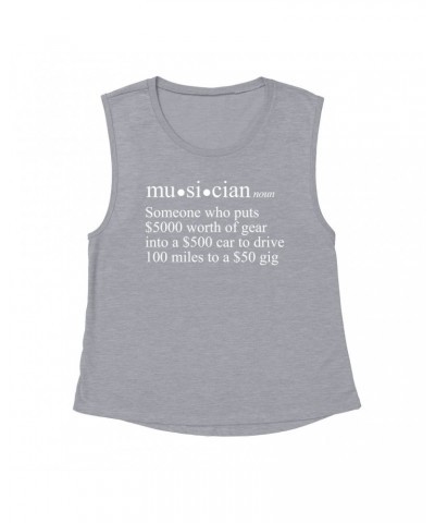 Music Life Muscle Tank | Musician Definition Tank Top $7.60 Shirts