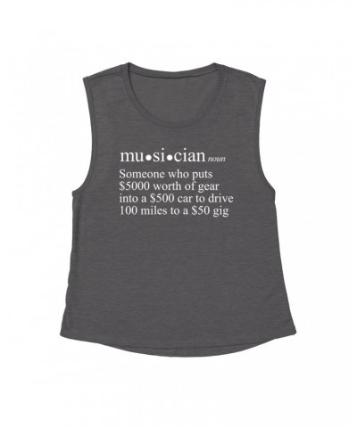 Music Life Muscle Tank | Musician Definition Tank Top $7.60 Shirts