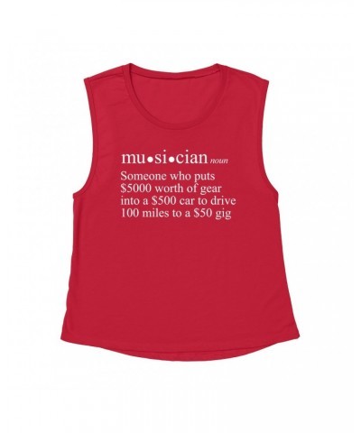 Music Life Muscle Tank | Musician Definition Tank Top $7.60 Shirts