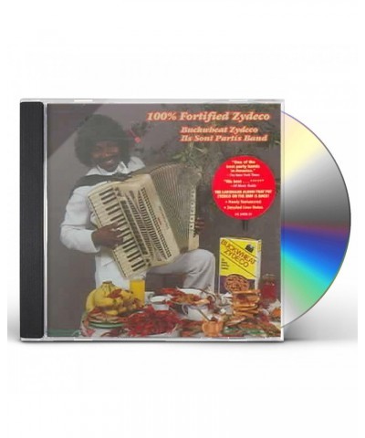 Buckwheat Zydeco 100% FORTIFIED ZYDECO CD $16.68 CD