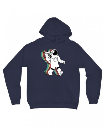 Music Life Hoodie | Astro Booming Hoodie $14.94 Sweatshirts