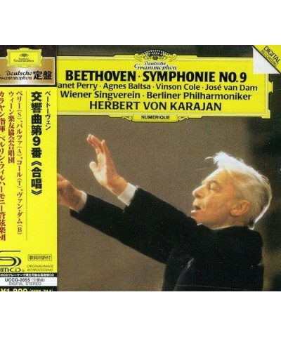 Herbert von Karajan BEETHOVEN: SYMPHONY NO. 9 CD $6.89 CD