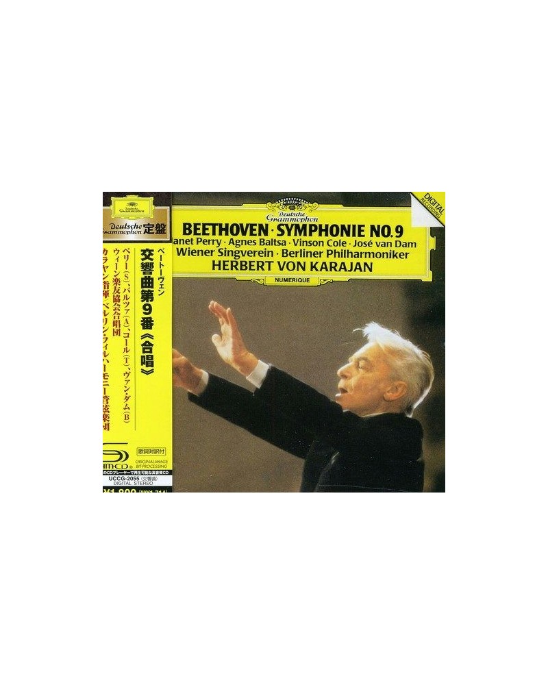 Herbert von Karajan BEETHOVEN: SYMPHONY NO. 9 CD $6.89 CD