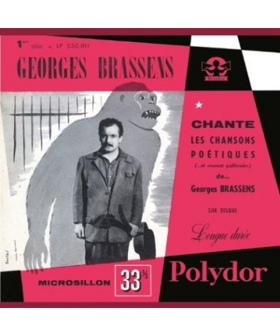 Georges Brassens VOL. 1-LES CHANTE LES CHANSONS POETIQUES Vinyl Record $4.16 Vinyl