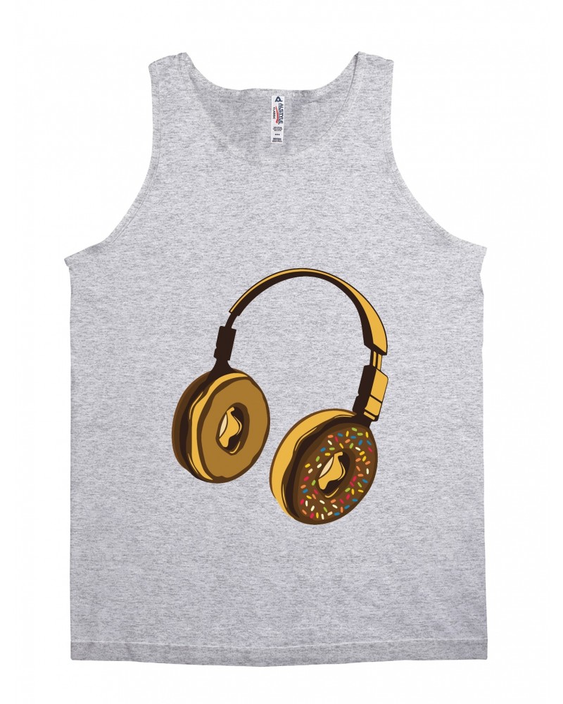 Music Life Unisex Tank Top | Delicious Donut Beats Shirt $5.60 Shirts