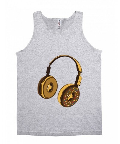 Music Life Unisex Tank Top | Delicious Donut Beats Shirt $5.60 Shirts