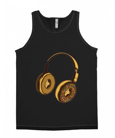 Music Life Unisex Tank Top | Delicious Donut Beats Shirt $5.60 Shirts